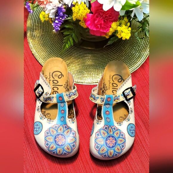 Calceo Clog - Size 39 - US Size 8.5 - Picture 2 of 7